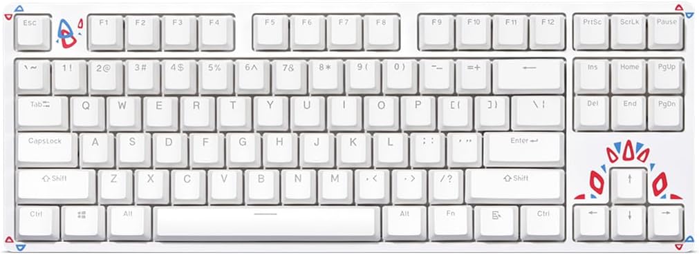 DROP Expression Series Togekey TKL Mechanical Keyboard - Gateron Yellow KS3 Linear Switches - PBT Double-Shot Keycaps - LED Backlight - Silver