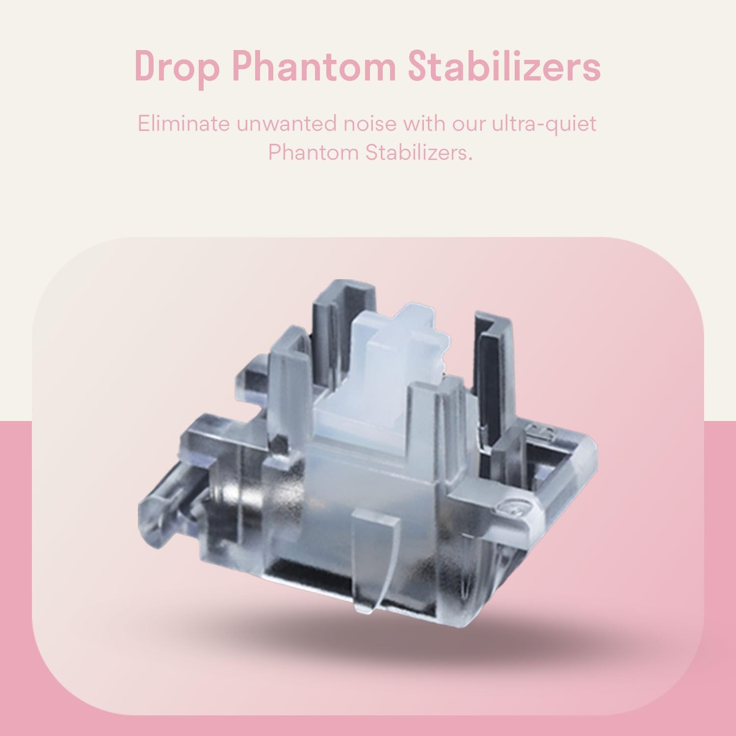 DROP Expression Series Keyblossom TKL Mechanical Keyboard - Holy Panda X Tactile Switches - PBT Double-Shot Keycaps - LED Backlight - Pink