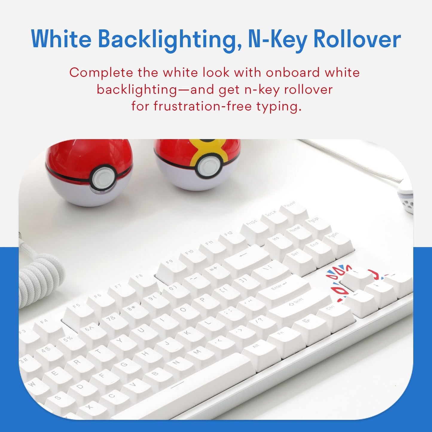 DROP Expression Series Togekey TKL Mechanical Keyboard - Gateron Yellow KS3 Linear Switches - PBT Double-Shot Keycaps - LED Backlight - Silver